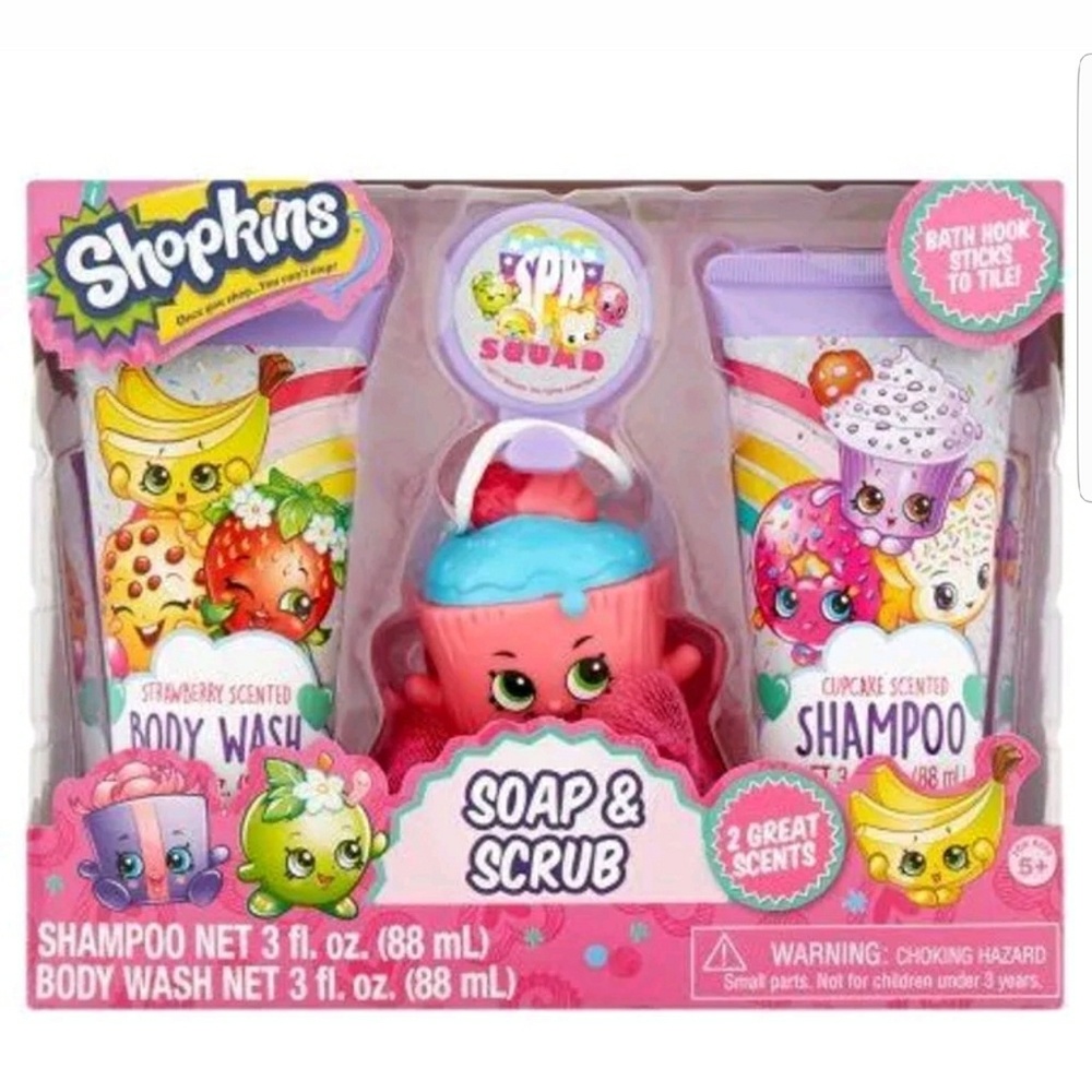 Shopkins Soap and Scrub Gift Set